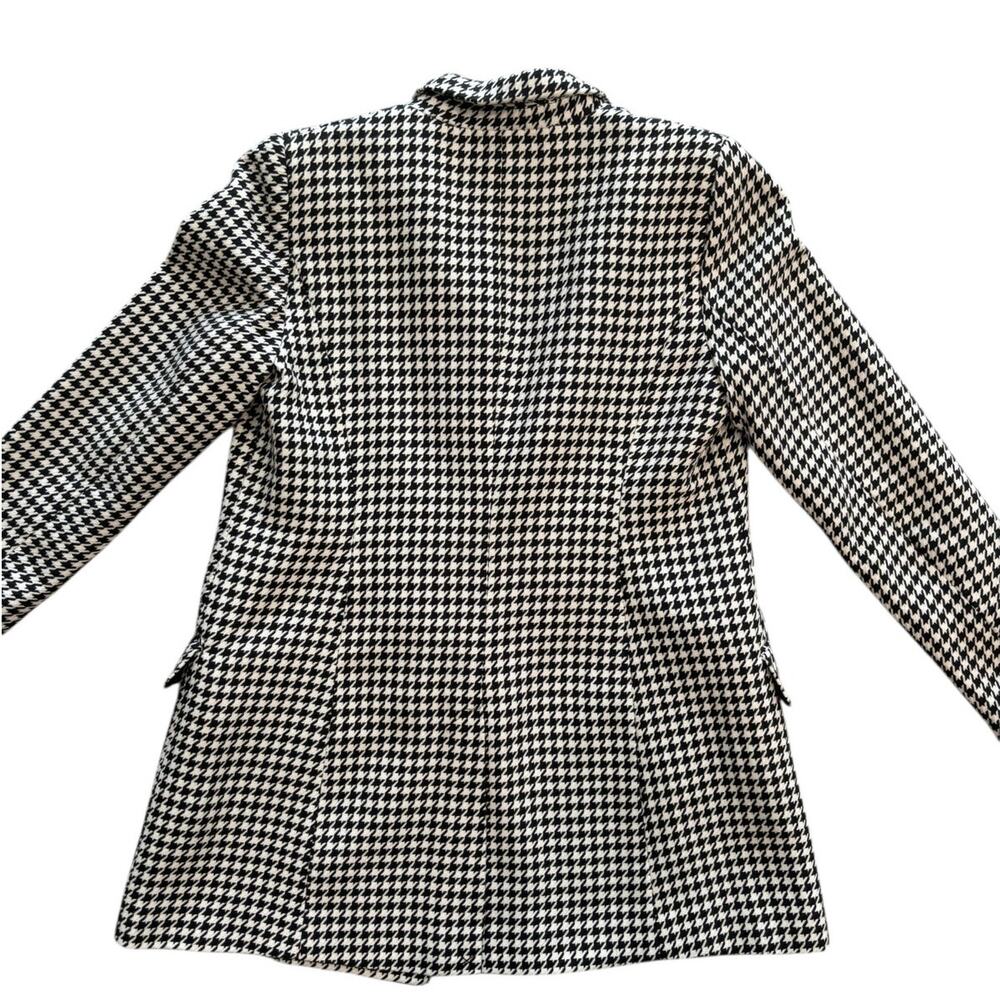 STAUD GINGHAM COTTON BLEND BLAZER NWOT SIZE LARGE - Picture 6 of 12
